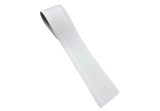 アラオ 仮設停止線 重量タイプR 【1巻】 白 7ｔ×190ｗ×3000Ｌ