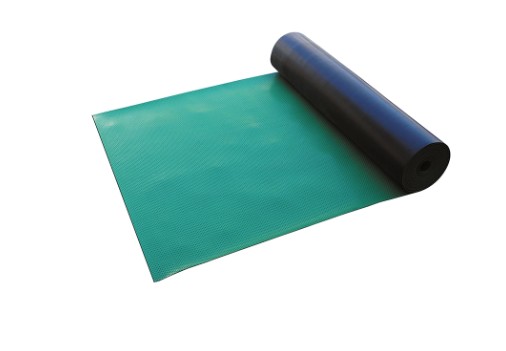 アラオ ポイントゴムマット 【1巻】 3t×1m×10m ゴム製