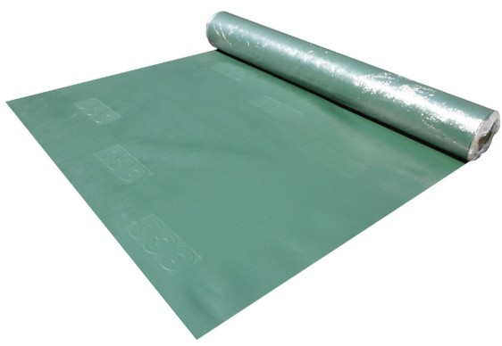アラオ エコＢ山マット タテ筋 【1巻】 2ｔ×1ｍ×10ｍ巻 緑 エコマーク認定 軽量20㎏